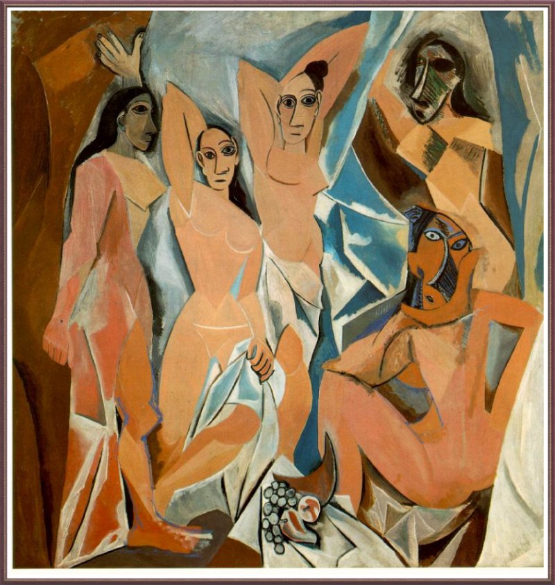 «Авиньонские девицы», Пабло Пикассо